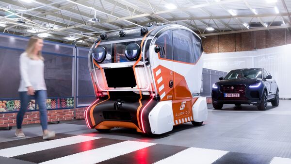 Autonome Pod mit virtuellen Augen