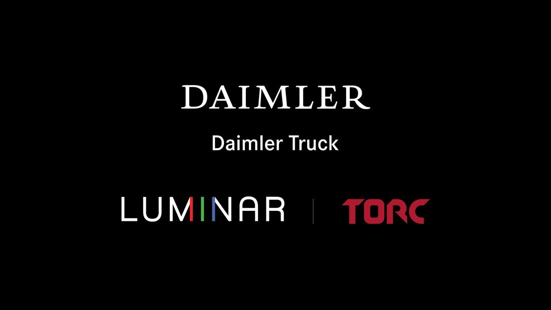 Autonomes Fahren: Daimler Trucks und Torc kooperieren mit Luminar - Daimler Trucks erwirbt Minderheitsbeteiligung an Luminar

Daimler Trucks and Torc partner with Luminar to enable automated trucking – Daimler Trucks acquires minority stake in Luminar