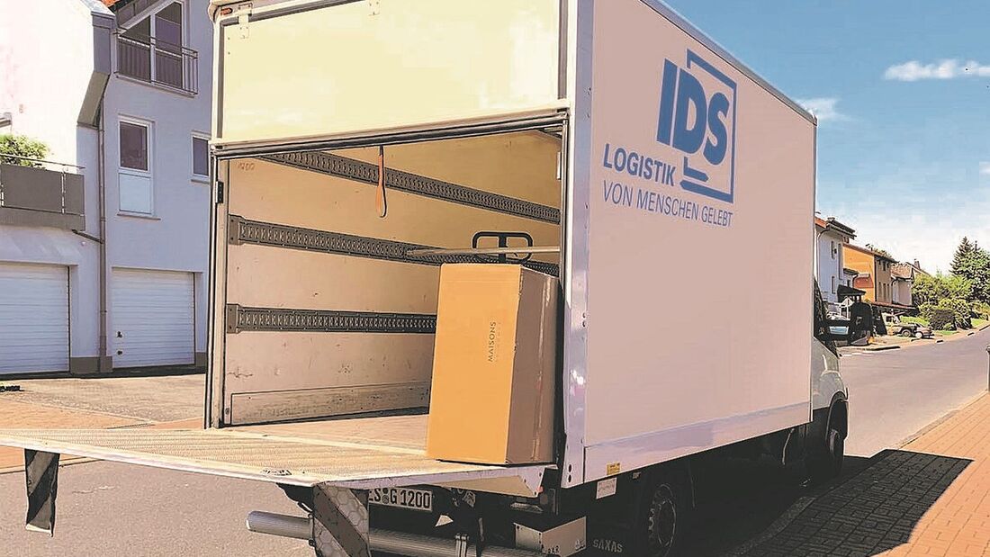 B2C-Zustellung bei IDS Logistik.