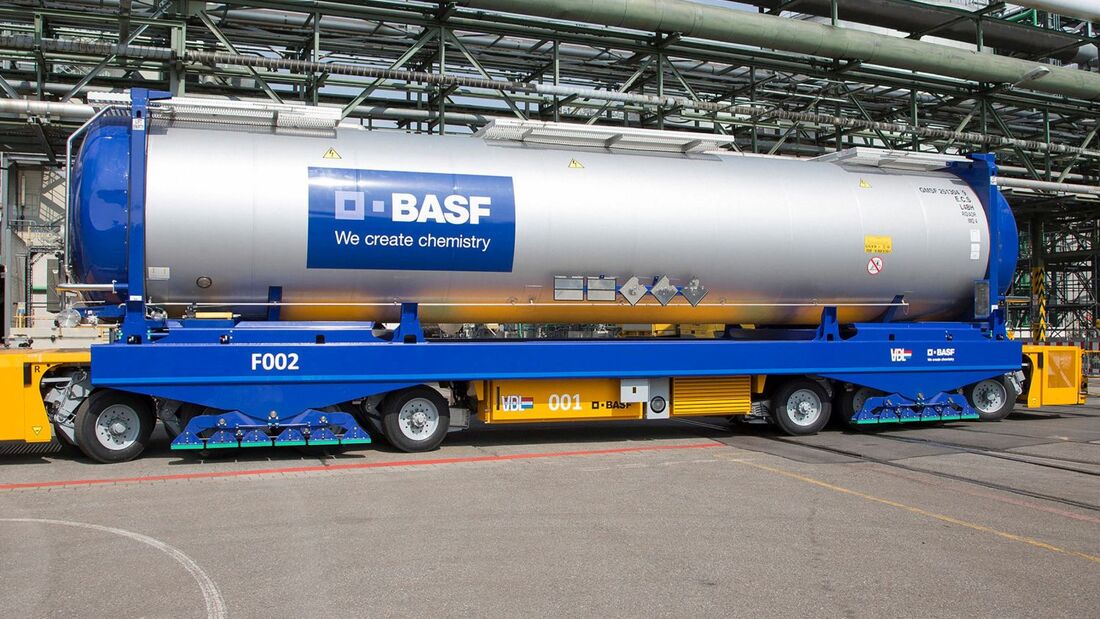 BASF optimiert Logistik am Standort Ludwigshafen / BASF optimizes logistics at Ludwigshafen site