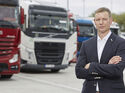 BGL-Vorstandssprecher Prof Dr Dirk Engelhardt auf Lkw-Parkplatz