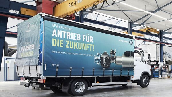 BPW e-Transport Elektro-Lkw 2021