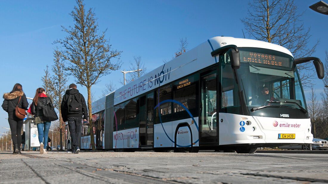 BRT-System Urevo, Fahrzeuge, ÖPNV