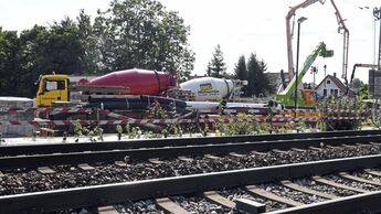 Bahntunnel bei Rastatt soll mit Beton gefüllt werden