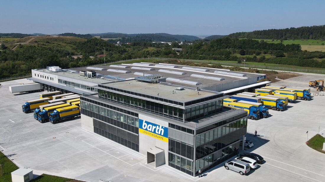 Barth Logistikgruppe Speditionshub Hechingen
