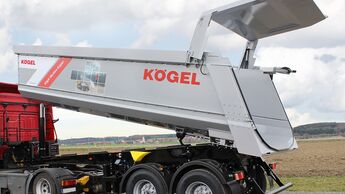 Bauma, Kögel, Kipper, zwei, Achsen, Hardox
