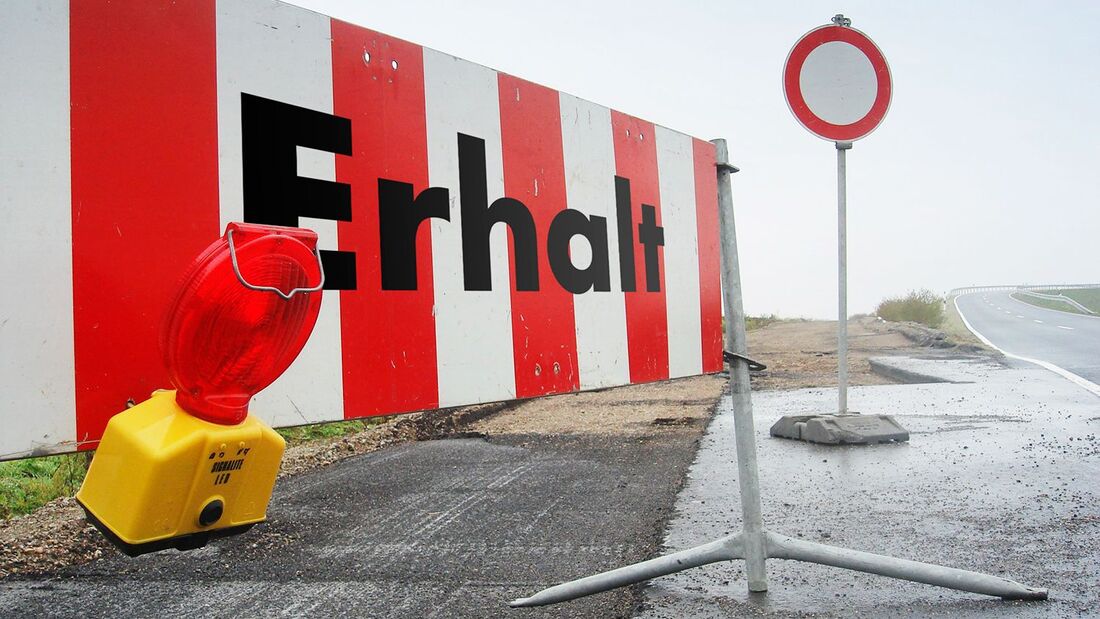 Baustelle, Straße, Infrastruktur, Erhalt
