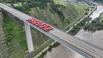 Belastungstest der Moseltalbrücke: Autobahn GmbH sperrt A61