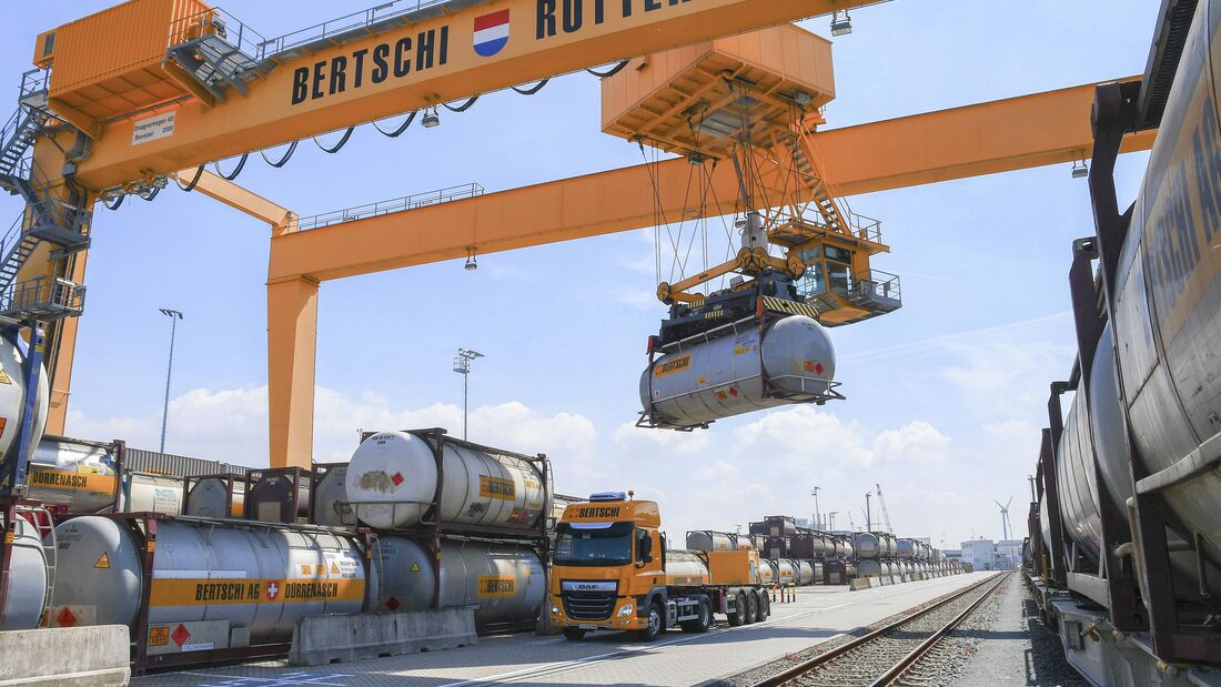 Bertschi-Terminal in Rotterdam