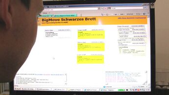 Bigmove, Timocom, Frachtportal, schwarzes Brett