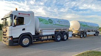 Biofuel Express Lkw