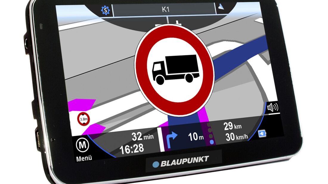 Blaupunkt Travelpoints, Navigationsgerät