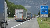 Blockabfertigung Lkw Kieferfelden Österreich