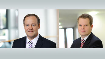 Böschemeier (li.) und Schniederkötter übernehmen vorübergehend die Geschäfte.