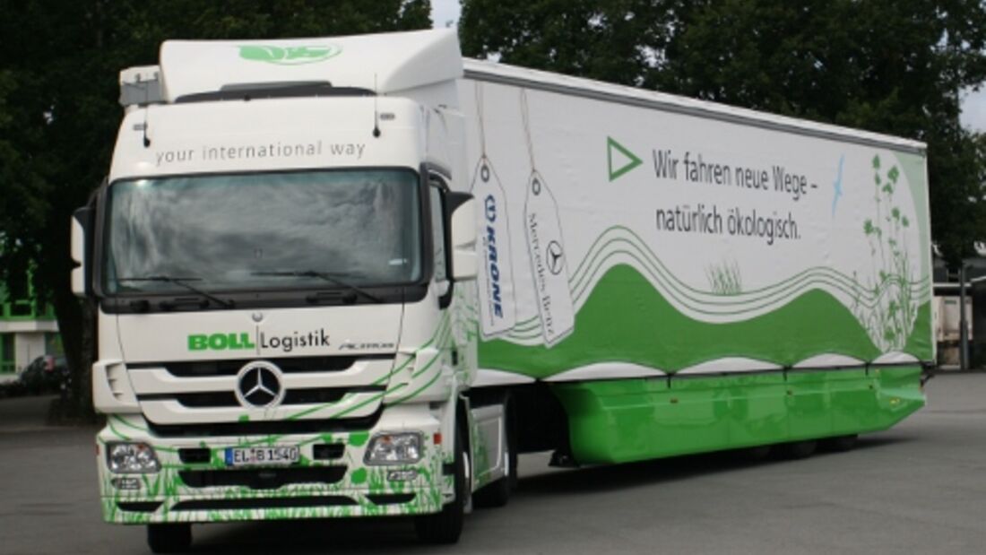 Bolls Öko-Truck gewinnt Umweltpreis