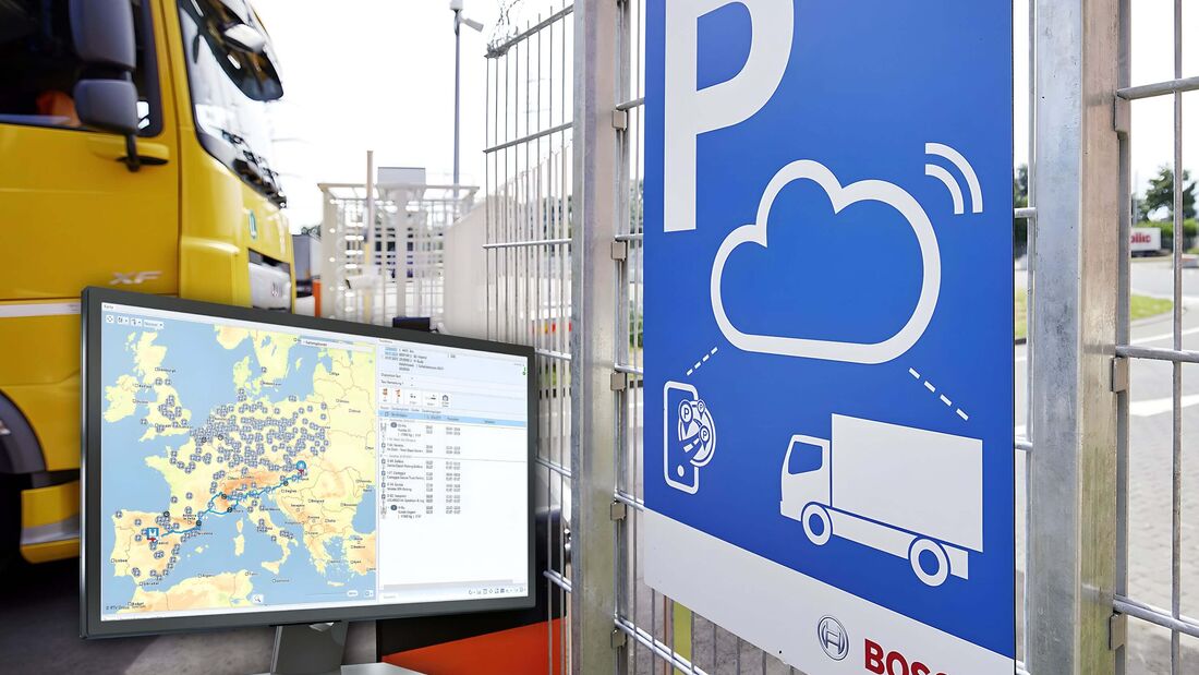 Bosch Secure Truck Parking über Winsped nutzen