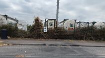 Brennender Lkw Neuss
