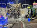 Brennender Lkw Neuss