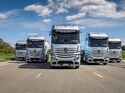 Brennstoffzellen-Lkw im Logistikeinsatz: Start der kundennahen Erprobungen von Mercedes-Benz GenH2 Trucks

Fuel cell trucks deployed in real-life operations: start of initial customer trials with Mercedes-Benz GenH2 Trucks