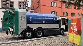 Brennstoffzellen-Lkw in Freiburg