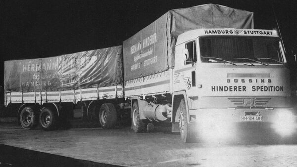 Büssing BS 16 L mit Telma-Wirbelstrombremse, lao 3/1972, Rückspiegel lao 1/2022, Oldtimer FF 3/2022. 