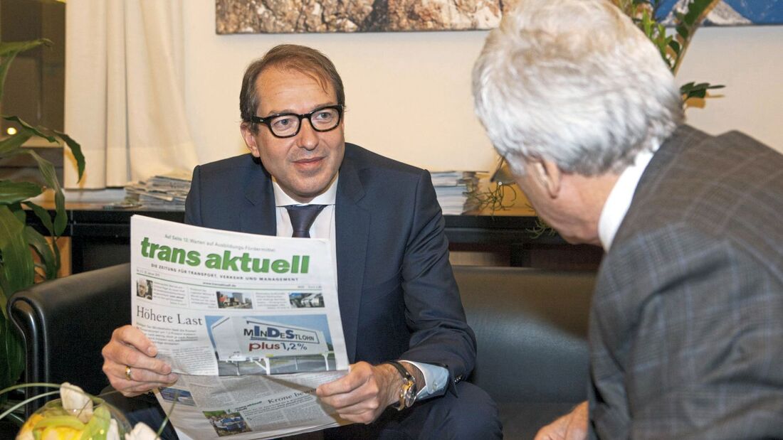 Bundesverkehrsminister Alexander Dobrindt, Hans-Peter Colditz