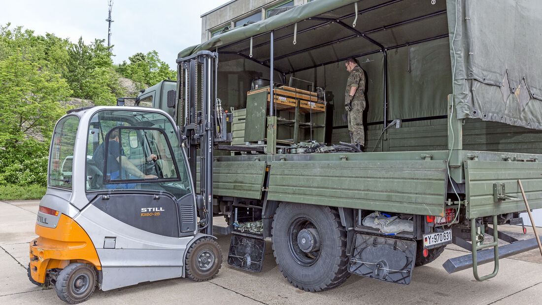 Bundeswehr, Logistikbataillon, LogBtl 461, Transport-Unteroffizier, Militärkraftfahrer, Report, Porträt, Serie Truckjobs, FF 8/2016