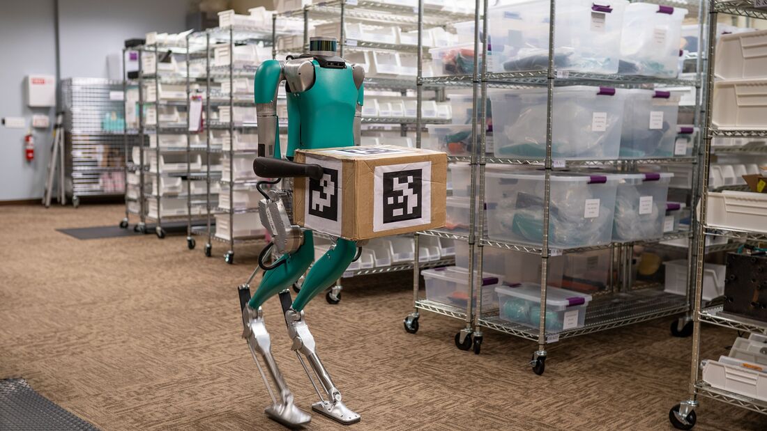 CES 2020 in Las Vegas: Ford zeigt humanoiden Roboter Digit