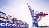 COSCO Shipping Ports hält eine Beteiligung am CTT im Hamburger Hafen