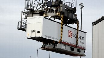 Cargo Beamer, Cargobeamer, CargoBeamer, Schenker, Terminal, Umschlag