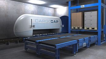 Cargo Sous Terrain, CST, Cargo Cap Tunnelsystem, Simulation, Studie, 3-D-Simulation, Anlieferung