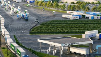 CargoBeamer realisiert in Kaldenkirchen erstes eigenes Terminal in Deutschland.