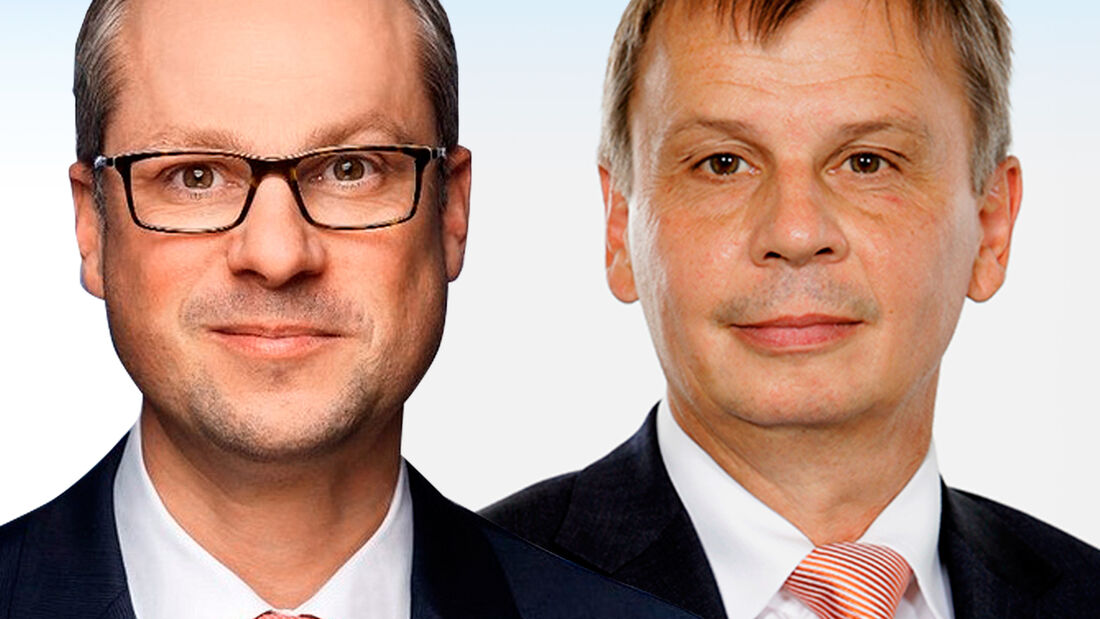 Carsten Schopf und Michael Borner (re.).