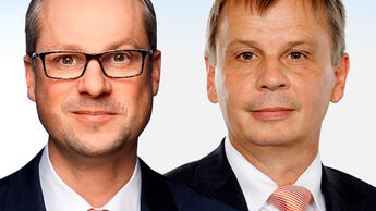Carsten Schopf und Michael Borner (re.).