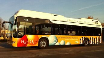CitaroFuelCell, Brennstoffzellen-Hybridbus, Hybrid, Mercedes-Benz, Stuttgart, SSB