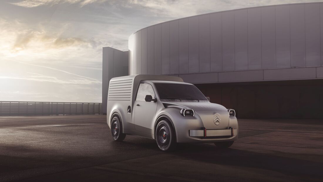 Citroën erinnert mit dem 2CV Fourgonnette Concept an einen seiner bekanntesten Kleintransporter. Die neue Kastenente ist elektrisch gedacht, bleibt aber vorerst eine Designstudie ohne konkrete Serienpläne.