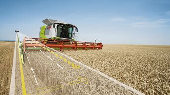 Claas Landmaschine automatisiert