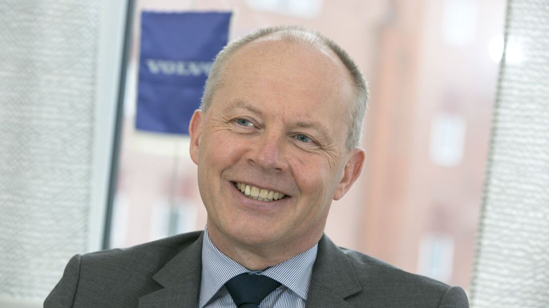 Claes Nilsson, Präsident Volvo Trucks im Gespräch