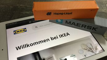 Container, Hafen, Schiff, Containerschiff