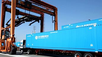 Container-Umschlag des 3PL C.H. Robinson