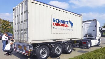 Containerchassis von Schmitz Cargobull