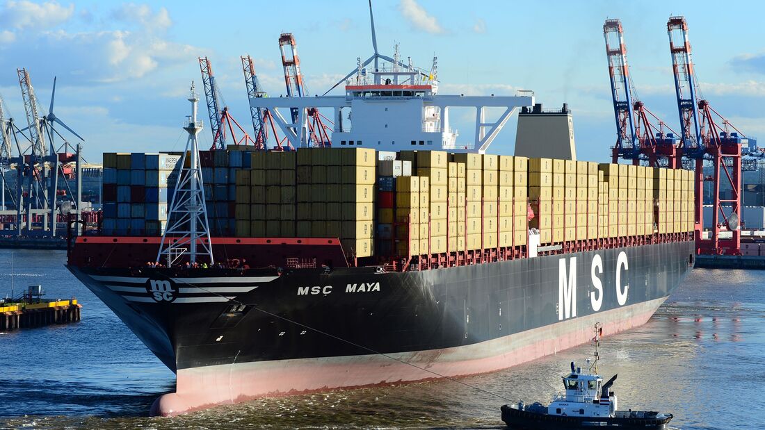 Containerschiff MSC