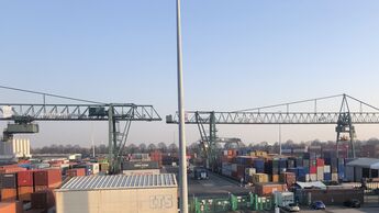 Containerterminal CTS in Köln