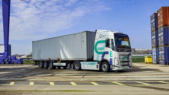 Contargo Road Logistics mit E-Lkw