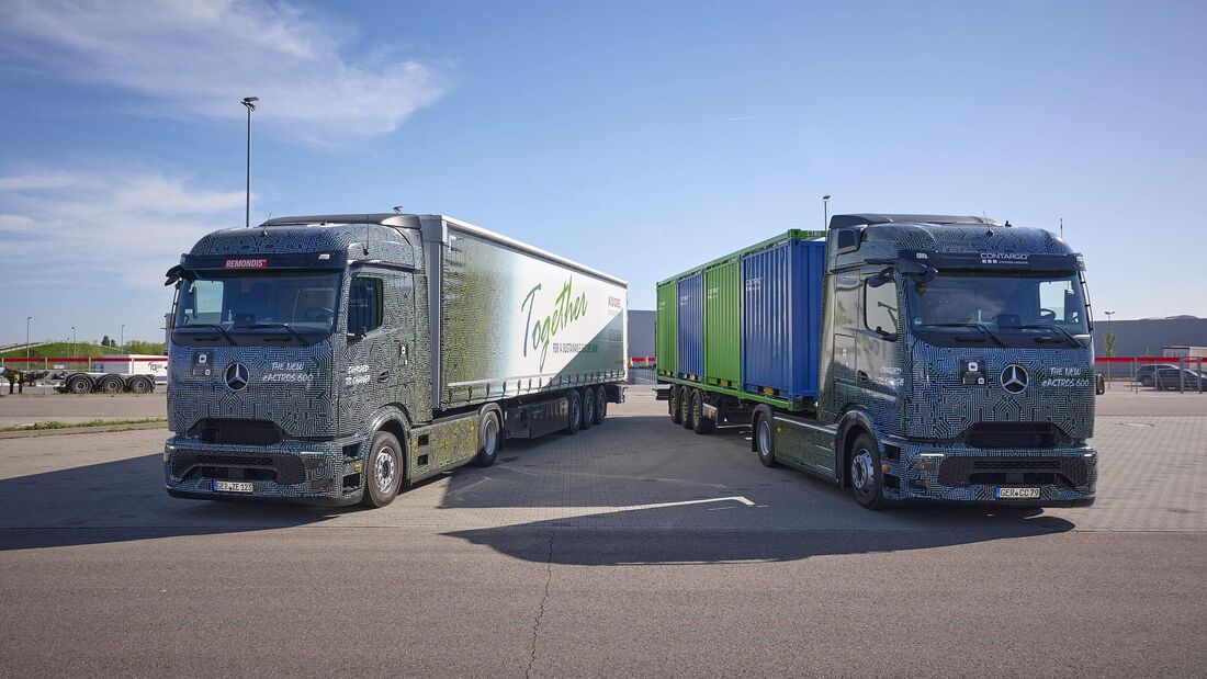 Contargo und Remondis übernehmen die ersten eActros 600