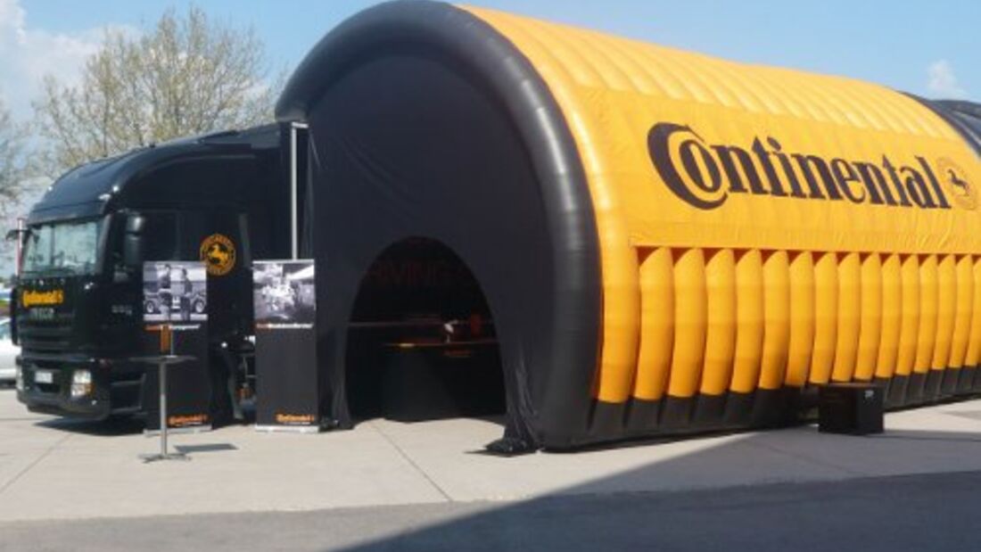 Continental startet Europatour