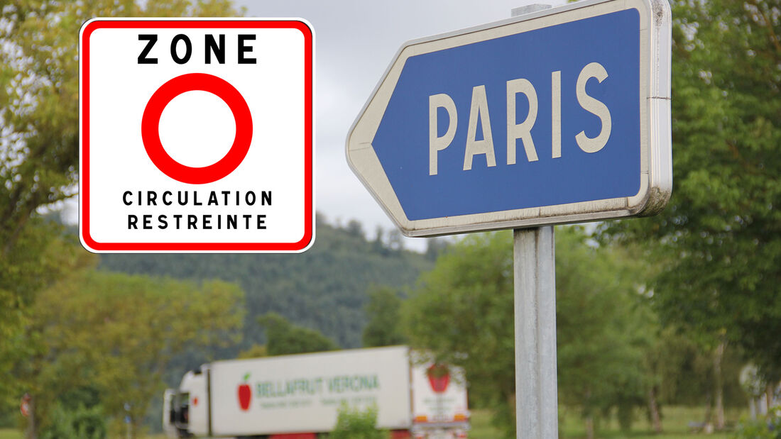 Crit’Air-Vignette beschränkt Zufahrt zu Städten in Frankreich.