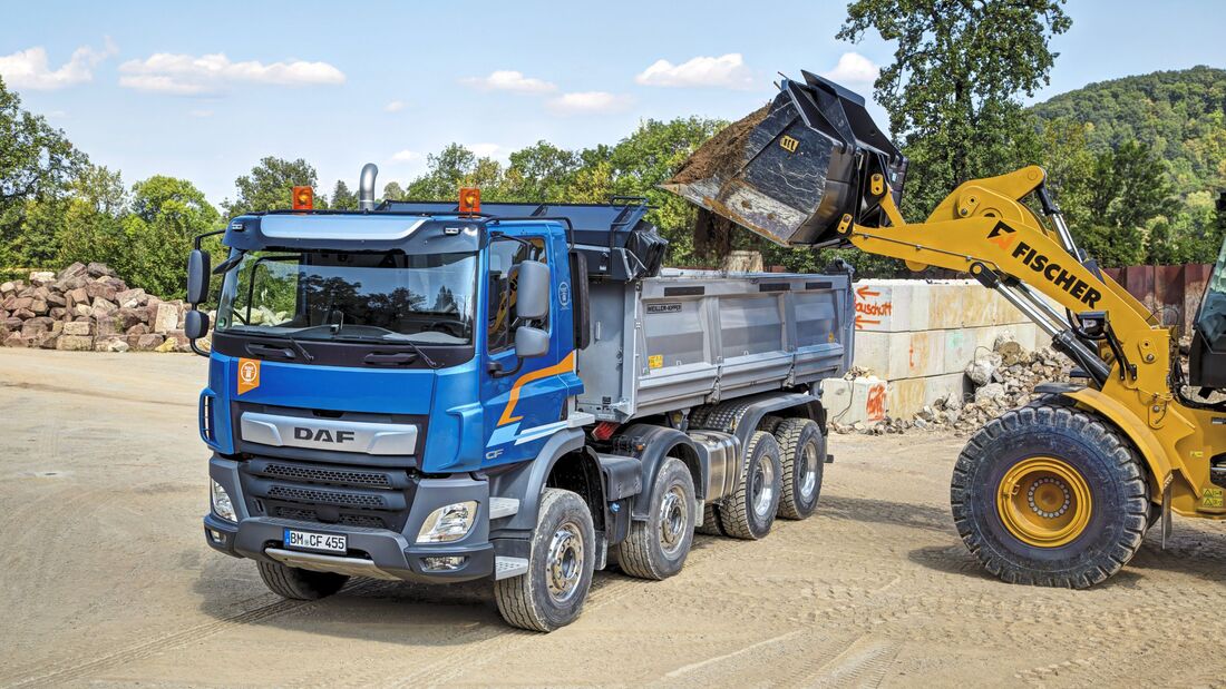 DAF CF 450 FAD Construction 8x4 Kipper Lkw 2019