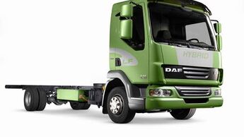DAF LF Hybrid mit elektrischem Antrieb von Eaton