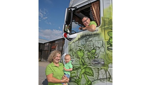 DAF Wi Ma manuel Sabrina MArkus grün frontenhausen Supertruck